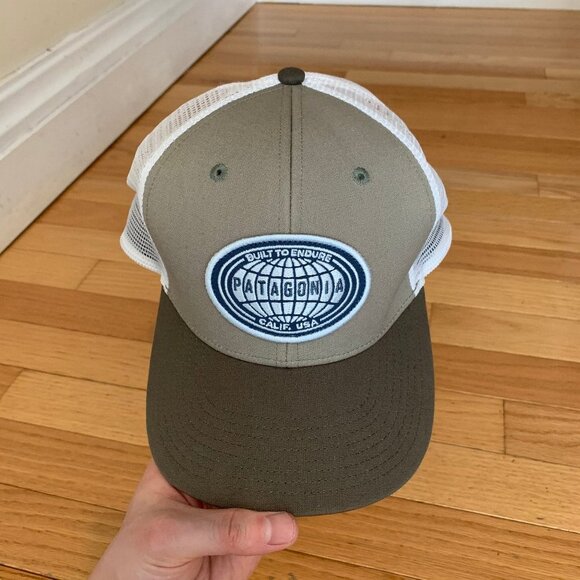 Vintage Patagonia Trucker Hat Vtg Mens Hiking - Picture 1 of 11